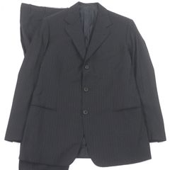 未使用品△FENDI フェンディ ウール シルク混 ロゴボタン ミンクファー  