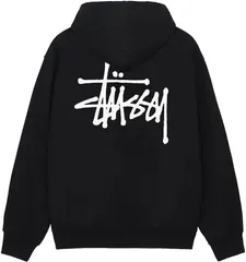 【新品未使用】 STUSSY 大人気スウェット パーカー プルオーバー 基本モデルロゴ 長袖スウェット ストリート風 新品