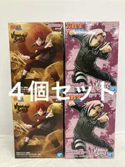 未開封 NARUTO ナルト疾風伝 VIBRATION STARS 我愛羅 春野サクラ フィギュア まとめ 2種 4個セット LF1472 f101