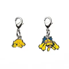 【中古】ポケモンセンターオリジナル 全国ずかんメタルチャーム595・596