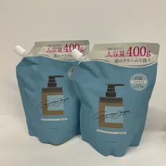 M3359 K cocone ココネ クレイクリームシャンプーリペア つめかえ用 400g 計2点セット