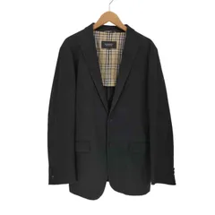 バーバリーブラックレーベル BURBERRY BLACK LABEL 裏地 ノバチェック 背抜き 2B シングル テーラード ジャケット メンズ import：L 