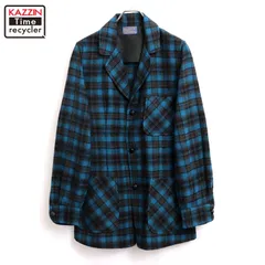40s vintage pendleton ノーカラー ジャケット 40s vintage pendleton ノーカラー ジャケット