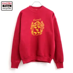 90s USA製 vintage Fruit of the Loom カレッジ Cornell コーネル大学 スウェット トレーナー メンズ 表記Mサイズ