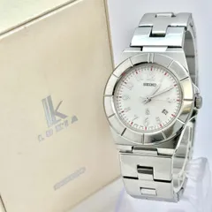 【箱付/新品電池】SEIKO セイコー lk ルキア レディース 腕時計 シルバー デイト 7N82-0620 850394