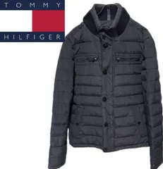 トミーヒルフィガー グレー キルティングジャケット 古着 L