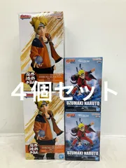 未開封 NARUTO ナルト疾風伝 BORUTO NEXT GENERATIONS うずまきナルト うずまきボルト フィギュア まとめ 2種 4個セット LF1473 f101