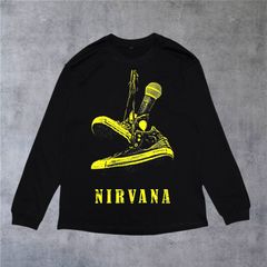 新夏特別価格 ラスト1点 希少 NIRVANA カートコバーン ロンT 61 L 