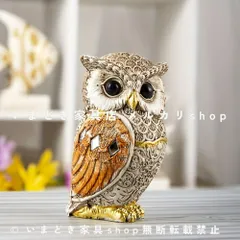 インテリア フクロウ 置物 ふくろう 鳥 テーブルセンターピース カフェ パーティー オーナメント オブジェ かわいい 卓上 インテリア お洒落 おしゃれ 贈り物 飾り デコレーション ホームデコレーション リビングルーム 誕生日プレゼント