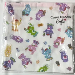 Care Bears ケアベアカフェ 巾着 (チラシ柄)