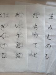 カード式 ひらがなペン字練習帳 日本書道館 大貫思水 著 ～絶版・入手