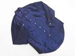 BEAMS ビームス ポケット シャツ sizeM/濃紺 ◇■ メンズ