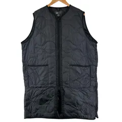 UNIQLO ユニクロ 無地 秋冬 AW ダウンベスト ナイロン ブラック レディース XL【古着】【中古】【送料無料】