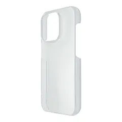 【新品未使用】iPhone15 Pro スマホケース カバー PC (色:クリア) 無地ケース デコベース ジャケット ハードケース シンプル muji-ip15pro-cl