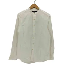 ポロラルフローレン POLO RALPH LAUREN CLASSIC FIT バンドカラー オックスフォード シャツ メンズ import：M 