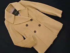 MACKINTOSH LONDON マッキントッシュロンドン カシミヤ混 ピー コート size38/ベージュ ◇■ レディース