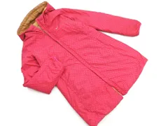 NIKE ナイキ リバーシブル ドット 中綿 コート sizeS/ピンクxベージュ ◇■ レディース