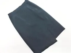 SHIPS シップス スエード調 タイト スカート size38/緑 ◇■ レディース