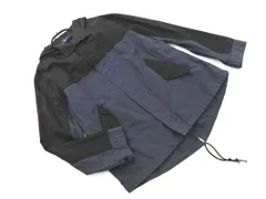 FRED PERRY フレッドペリー ショートフィッシュテールパーカー SHORT FISHTAIL PARKA F2579 ジャケット sizeS/黒ｘ紺 ◇■ メンズ