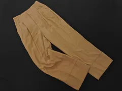 green label relaxing グリーンレーベルリラクシング ユナイテッドアローズ ロールアップ パンツ size34/ベージュ ■■ レディース