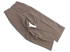 earth music&ecology アースミュージック＆エコロジー サイドライン ワイド パンツ sizeM/ブラウン ■■ レディース