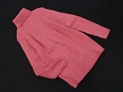 SELECT MOCA セレクトモカ リブ タートルネック ニット セーター sizeM/ピンク ◇■ レディース