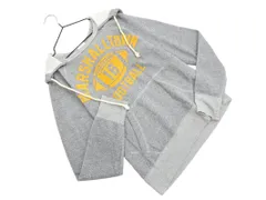 Champion チャンピオン 裏起毛 プリント プルオーバー パーカー sizeS/グレー ◇■ レディース