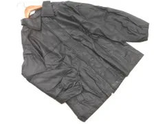 mystic ミスティック フェイクレザー 合皮 ボリュームスリーブ オーバーサイズ ジャケット size1/黒 ◇■ レディース