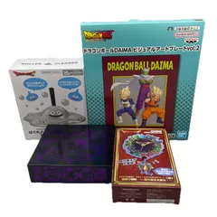 【4点セット】ドラゴンボールビジュアルプレート ドラゴンボールレプリカセット ドラゴンクエスト時計 クリーナーセット