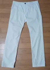 コーロンスポーツ シリーズ series; メンズ 白 ヒップ スターフィット チノ パンツ 78サイズ