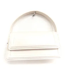 ザラ ZARA ハンドバッグ ショルダーバッグ 2way ミニ フェイクレザー ライトベージュ 薄茶 /TT