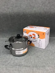 X AY26011656 YOSHKAWA 蒸しごよみ 二段蒸し器 20cm 5合焚きのサムネイル