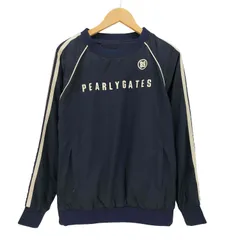 パーリーゲイツ PEARLY GATES 裏地メッシュロゴプリント ナンバリング プルオーバー レディース  1のサムネイル