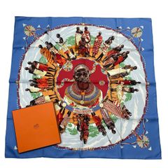 極美品 限定品 HERMES エルメス スカーフ シルク カレ90 ソーH Le saut