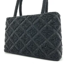 SAPA サパ ビーズバッグ 黒 ハンドバッグ ベトナム製 和装 フォーマル