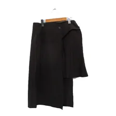 センソユニコ Sensounico フレア スカート ミニ ロング コットン ストライプ 40 ブラウン 茶 /KT16