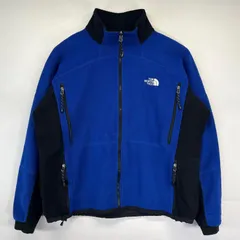 古着 ザ・ノースフェイス THE NORTH FACE フリースジャケット 大きいサイズ フルジップ ワンポイントロゴ刺繍 アウトドア XL  ブラック メンズ