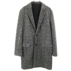 美品 green label relaxing グリーンレーベルリラクシング チェスターコート XXL ブラック系 ビックサイズ メンズ 古着