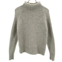 MHL. エムエイチエル 長袖 タートルネック セーター 2 グレー マーガレットハウエル ニット レディース 古着