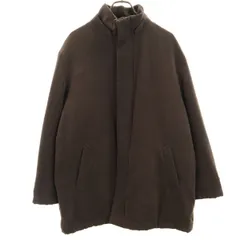 JOSEPH ABBOUD ジョセフアブード 中綿コート L ブラウン メンズ 古着