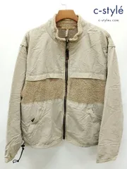 P185 [秋冬][人気] GRAMICCI グラミチ ボアジャケット L ブラウン系 USA製 90s | ★