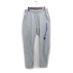 チャンピオン CHAMPION ロゴプリント スウェット パンツ コットン 綿 L グレー 灰 /FT22