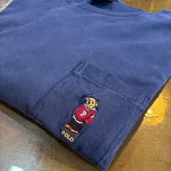 ポロベア ロングスリーブTee USA製 80〜90s Polo by Ralph Lauren