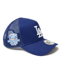【ムラスポ公式】新品 NEW ERA ニューエラ キャップ 帽子 9FORTY A-Frame トラッカー MLB Side Patch ロサンゼルス・ドジャース ダークロイヤル 14388607