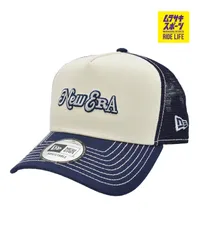 【ムラスポ公式】新品 NEW ERA ニューエラ キャップ 帽子 9FORTY A-Frame トラッカー Archive Mix Logo 14860690 ムラサキスポーツ限定