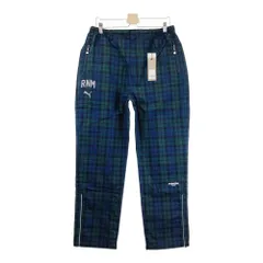 サイズ：XL RENOMA GOLF レノマゴルフ ; ×PUMA ロングパンツ チェック柄 ネイビー系 [240101601361] ゴルフウェア メンズ ストスト
