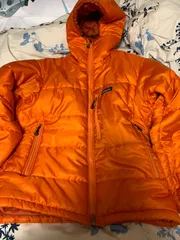 Patagonia ダスパーカー XSサイズ オレンジ色