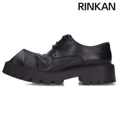 バレンシアガ 656977 RHINO リノダービーレザーシューズ メンズ 42