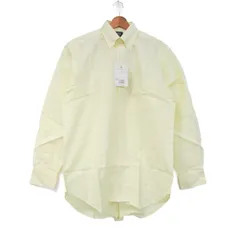 ガイ 長袖シャツ 未使用 コットン100% トップス メンズ Lサイズ イエロー Guy