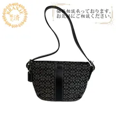 COACH コーチ 4771  アクセサリーポーチ 肩掛け   ハンドバッグ ブラック レディース